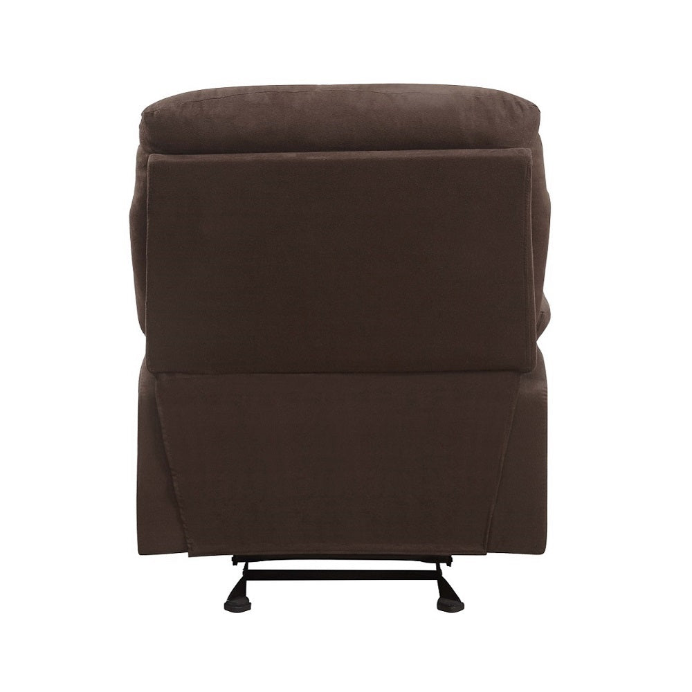 ACME Furniture TV & Media Units - Arcadia Motion Glider Recliner, Chocolate Microfiber