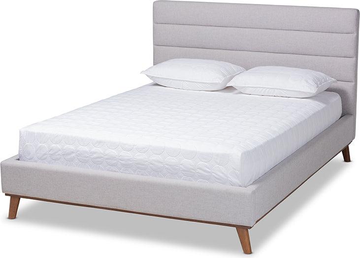Wholesale Interiors Beds - Erlend King Bed Grayish Beige