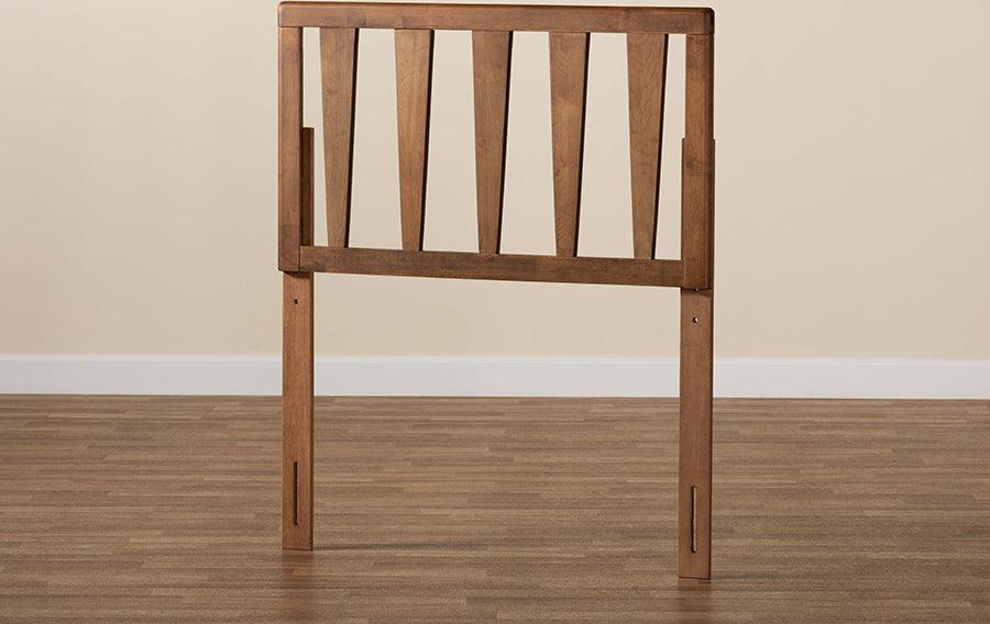 Wholesale Interiors Headboards - Duncan Twin Headboard Ash Walnut