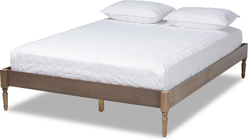 Wholesale Interiors Beds - Colette Full Bed Weathered Gray