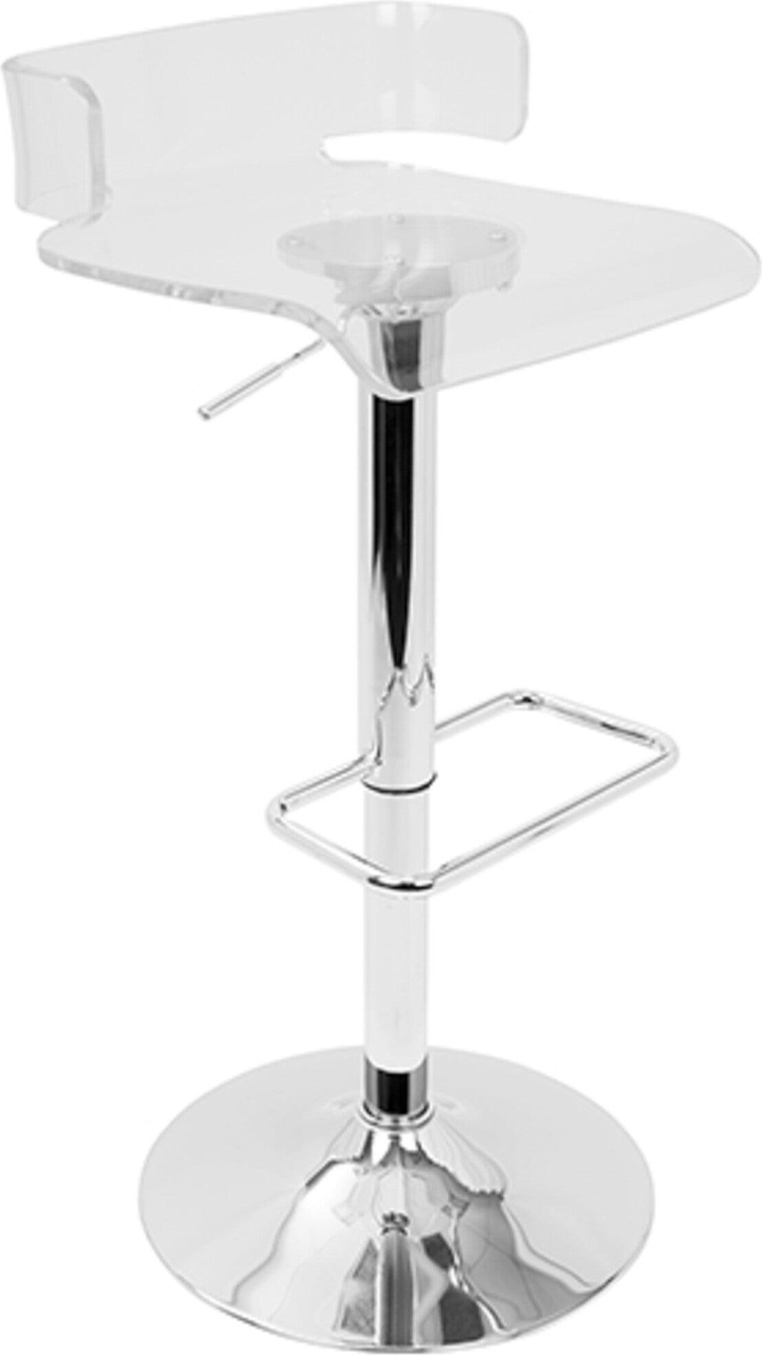 Lumisource Barstools - Pride Barstool Clear