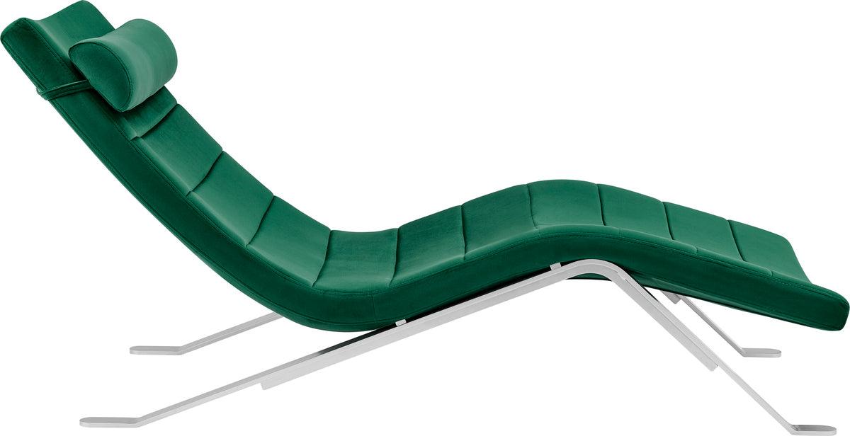 Euro Style Accent Chairs - Gilda Lounge Chair Green