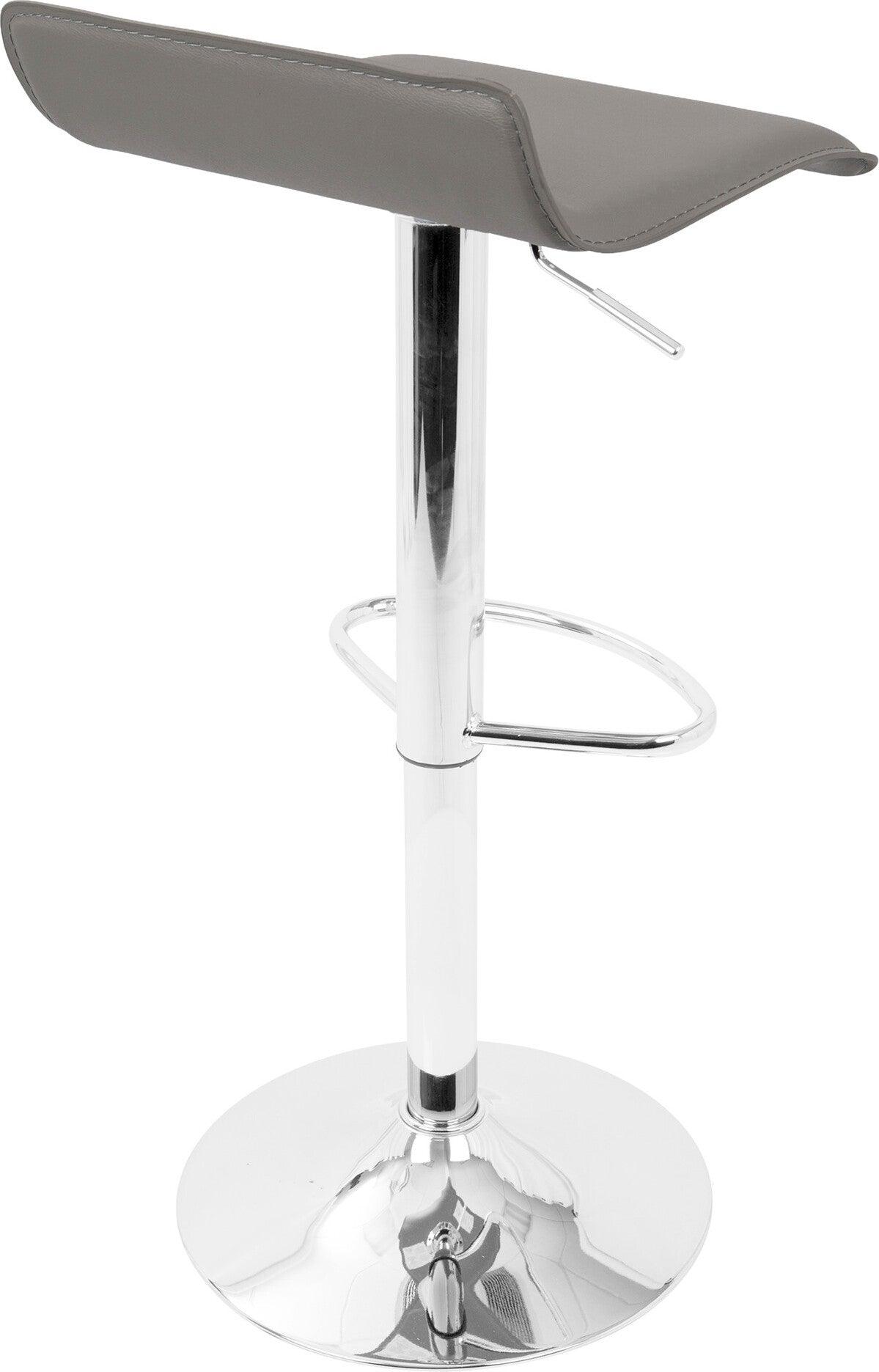 Lumisource Barstools - Ale Barstool Gray (Set of 2)