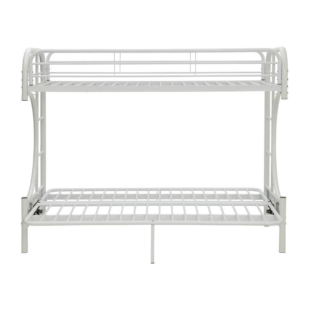 ACME Furniture Beds - Eclipse Twin XL/Queen/Futon Bunk Bed, White