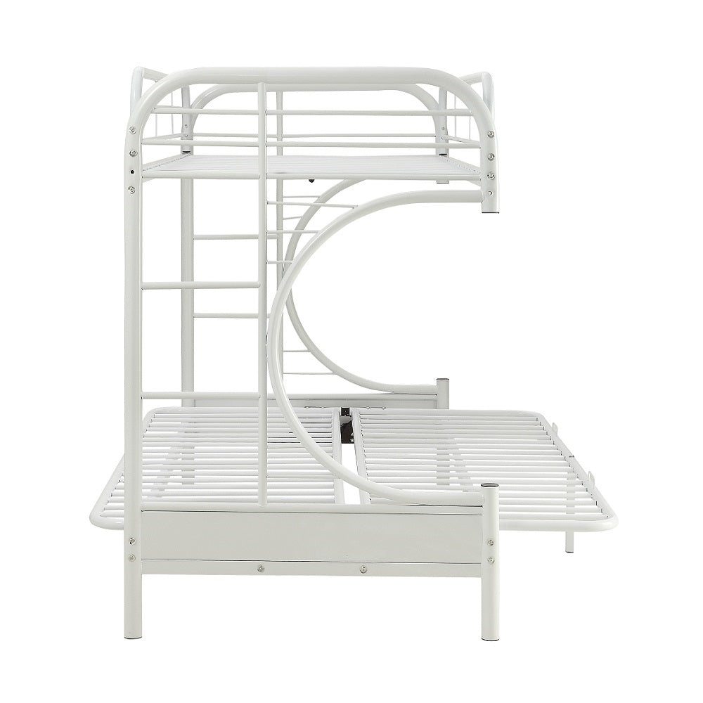 ACME Furniture Beds - Eclipse Twin XL/Queen/Futon Bunk Bed, White