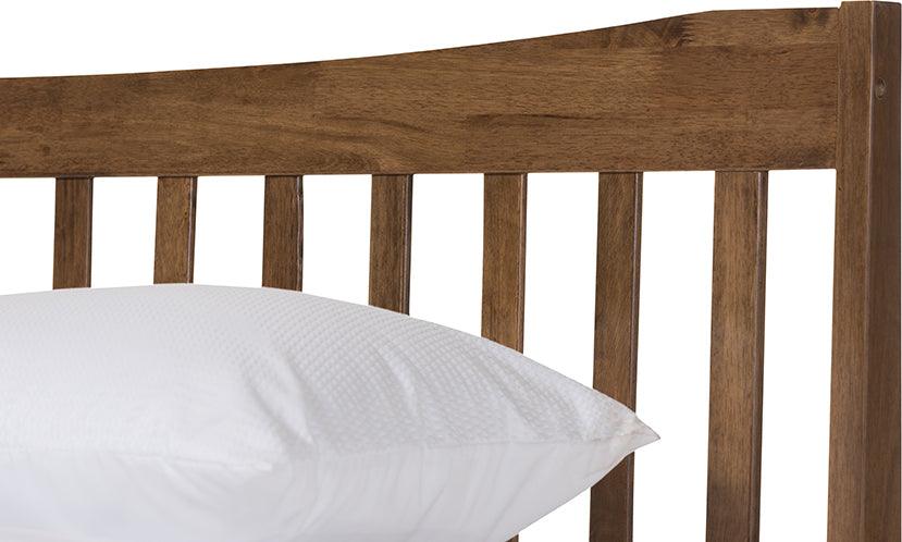Wholesale Interiors Beds - Edeline Queen Bed Walnut Brown