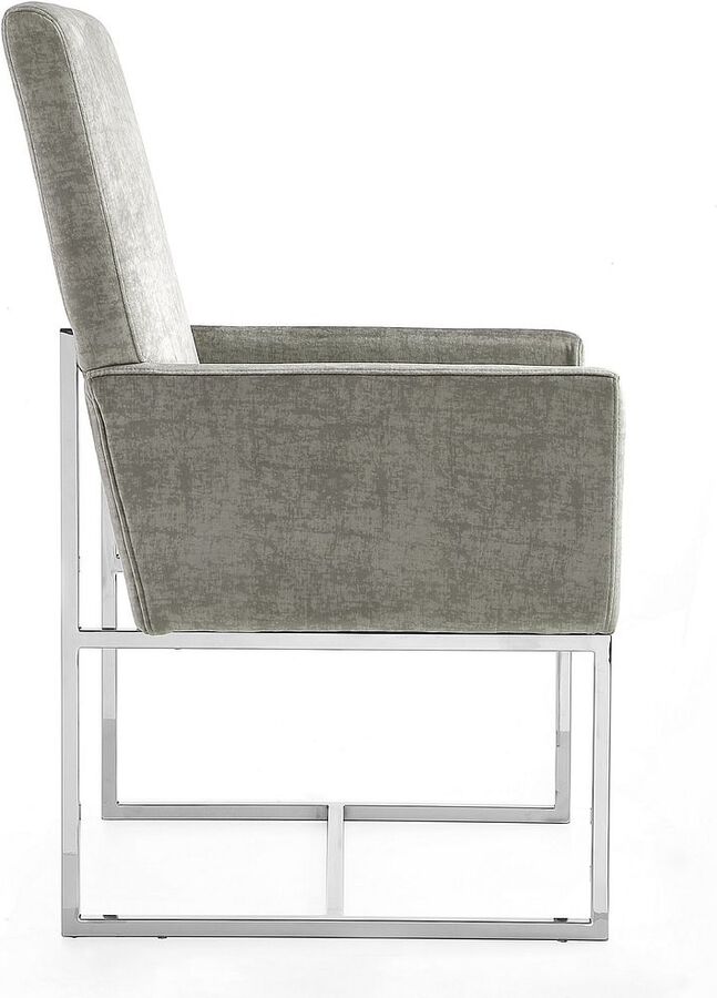 Manhattan Comfort Dining Chairs - Element 6-Piece Dining Chairs in Steel
