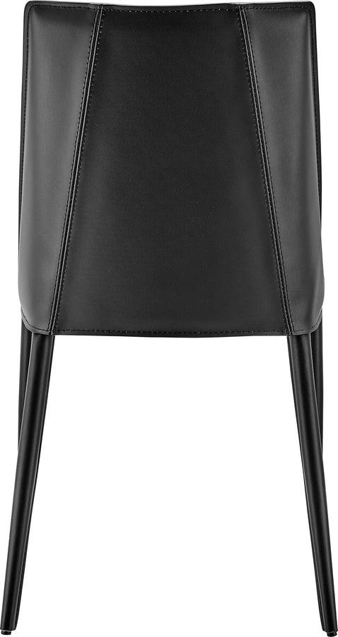 Euro Style Dining Chairs - Kalle Side Chair in Black