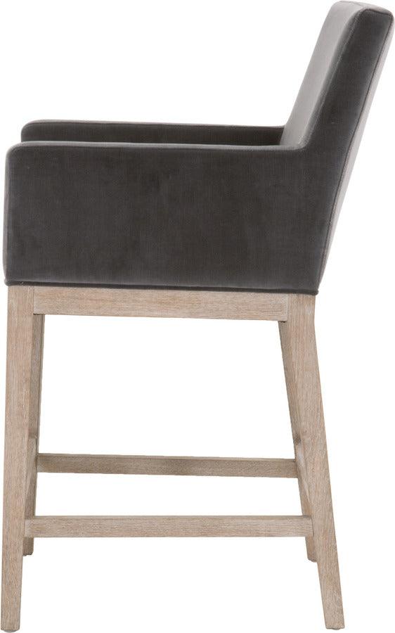 Essentials For Living Barstools - Drake Counter Stool Dark Dove