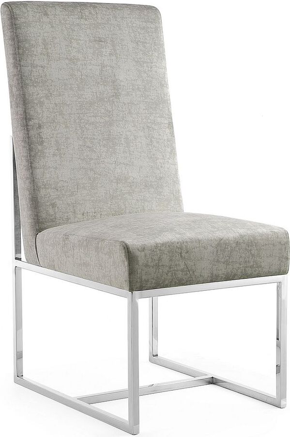 Manhattan Comfort Dining Chairs - Element 6-Piece Dining Chairs in Steel