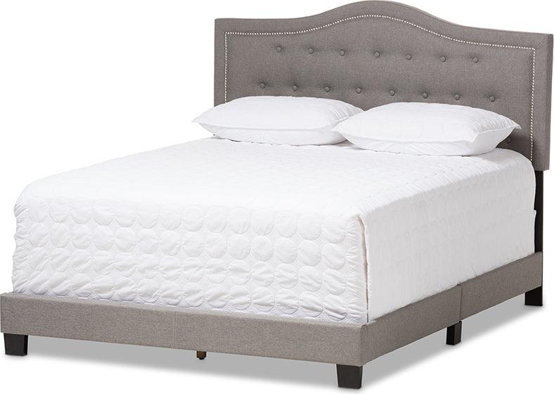 Wholesale Interiors Beds - Emerson Full Bed Light Gray