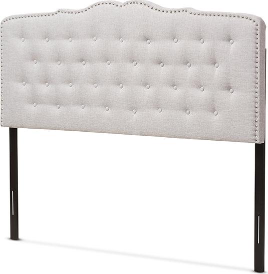 Wholesale Interiors Headboards - Lucy King Headboard Grayish Beige