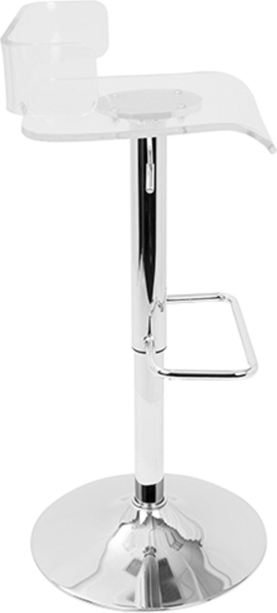 Lumisource Barstools - Pride Barstool Clear