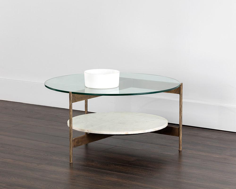 SUNPAN Coffee Tables - Mikayla Coffee Table White