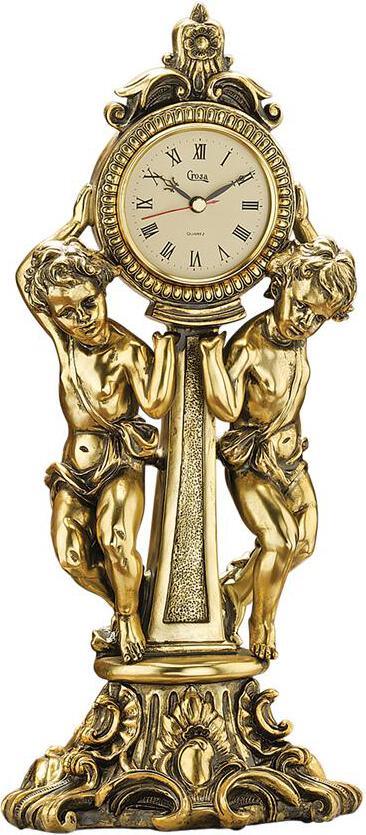 Design Toscano Clocks - Amboise Twin Cherubs Mantle Clock