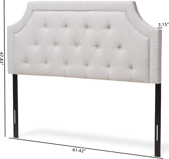 Wholesale Interiors Headboards - Mars King Headboard Grayish Beige