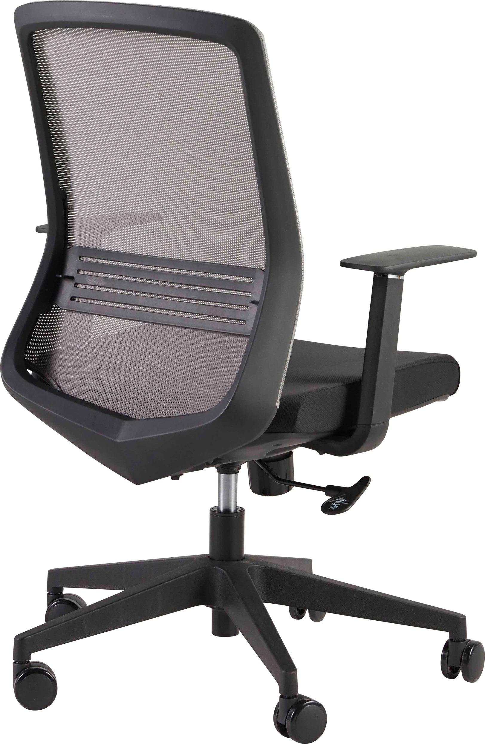 Euro Style Task Chairs - Spiro Office Chair with Adjustable Arms Gray