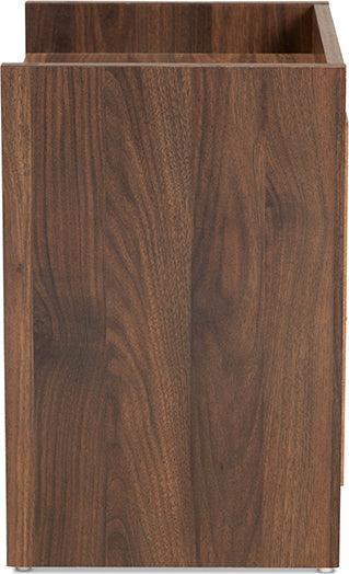 Wholesale Interiors Nightstands & Side Tables - Hale Nightstand Walnut brown