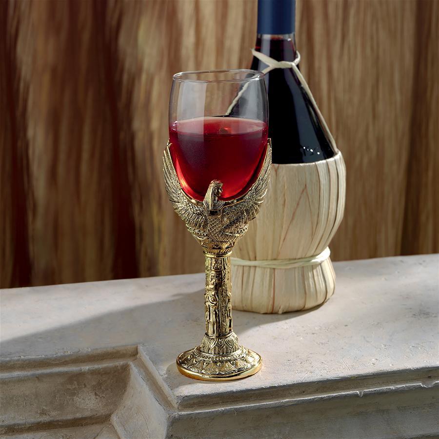 Design Toscano Bar Gifts - Goddess Isis Wine Goblet