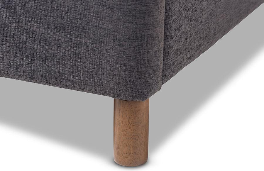Wholesale Interiors Beds - Germaine King Bed Dark Gray
