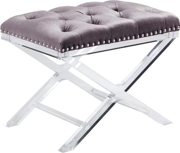 SUNPAN Ottomans & Stools - Allura Stool Light Gray
