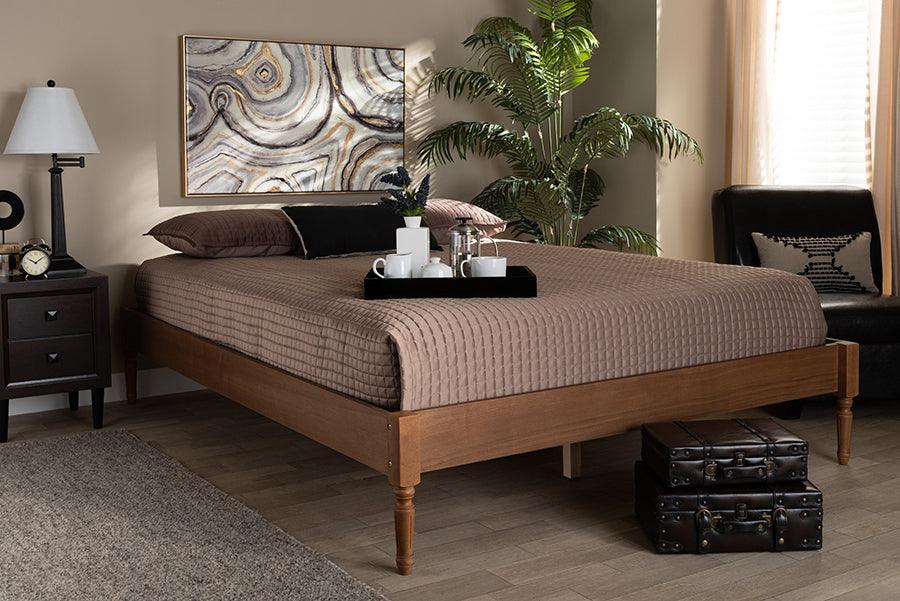 Wholesale Interiors Beds - Colette King Bed Ash Walnut