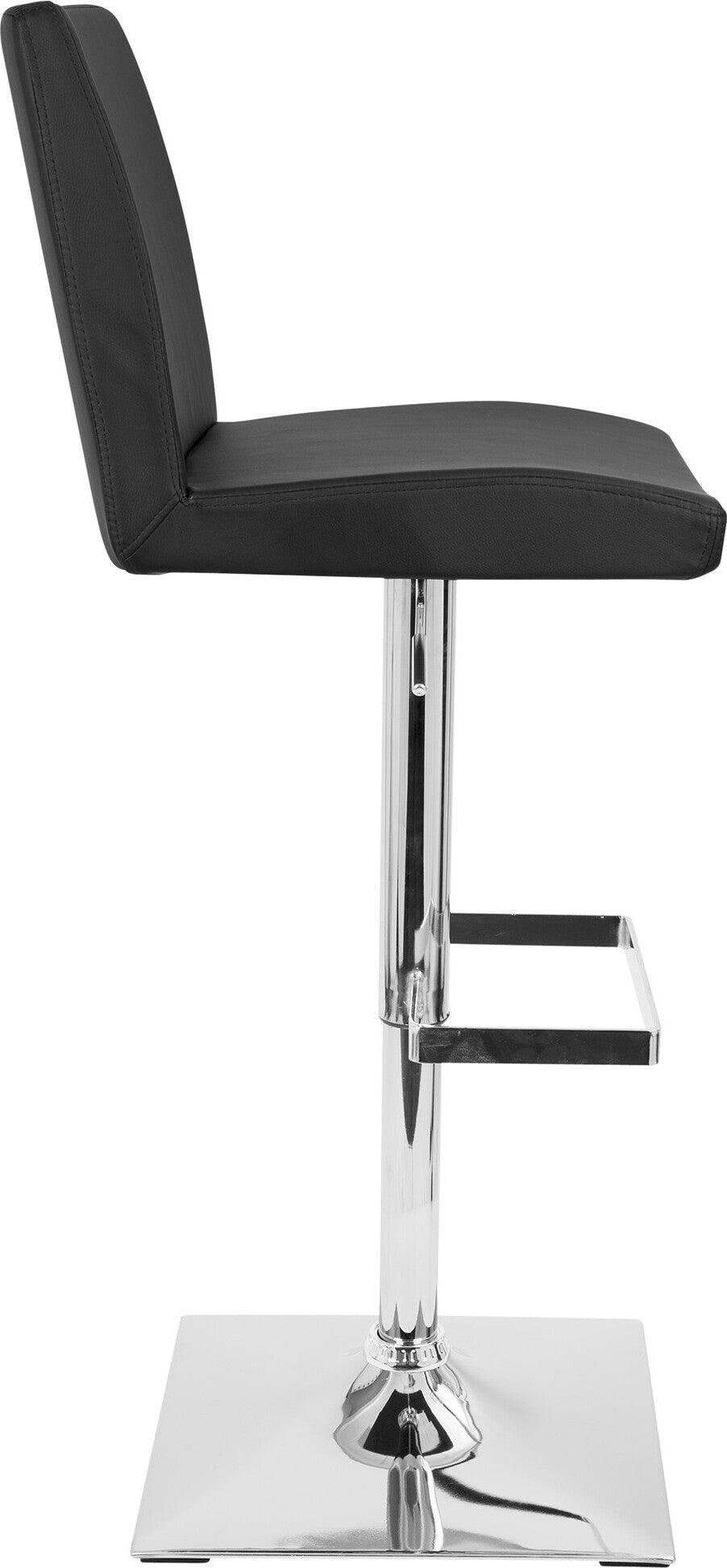 Lumisource Barstools - Captain Barstool Black