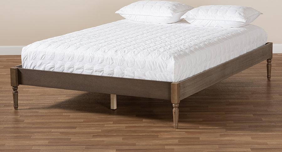 Wholesale Interiors Beds - Colette Full Bed Weathered Gray