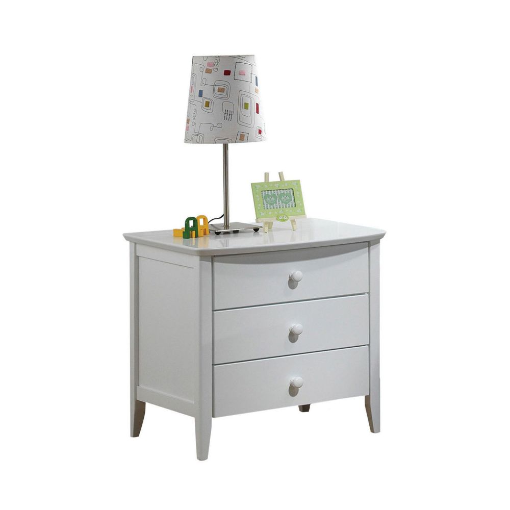 ACME Nightstands & Side Tables - ACME San Marino Nightstand, White