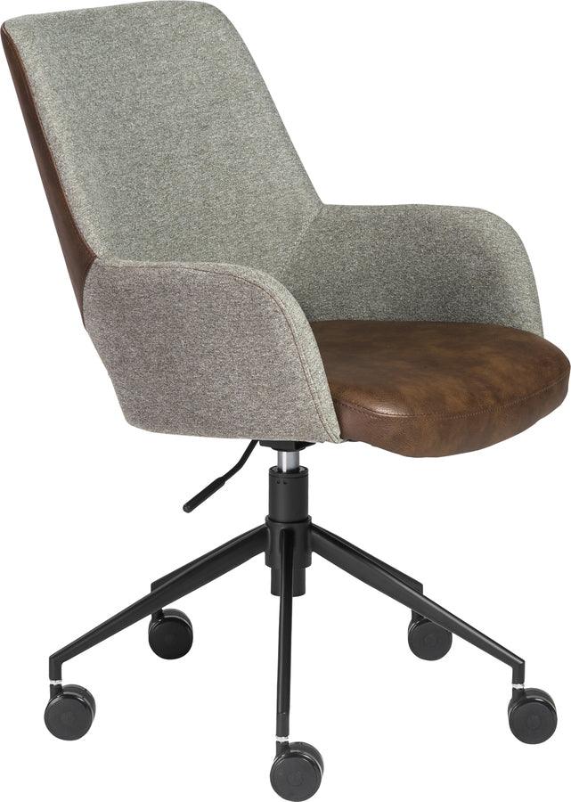 Euro Style Task Chairs - Desi Tilt Office Chair Gray