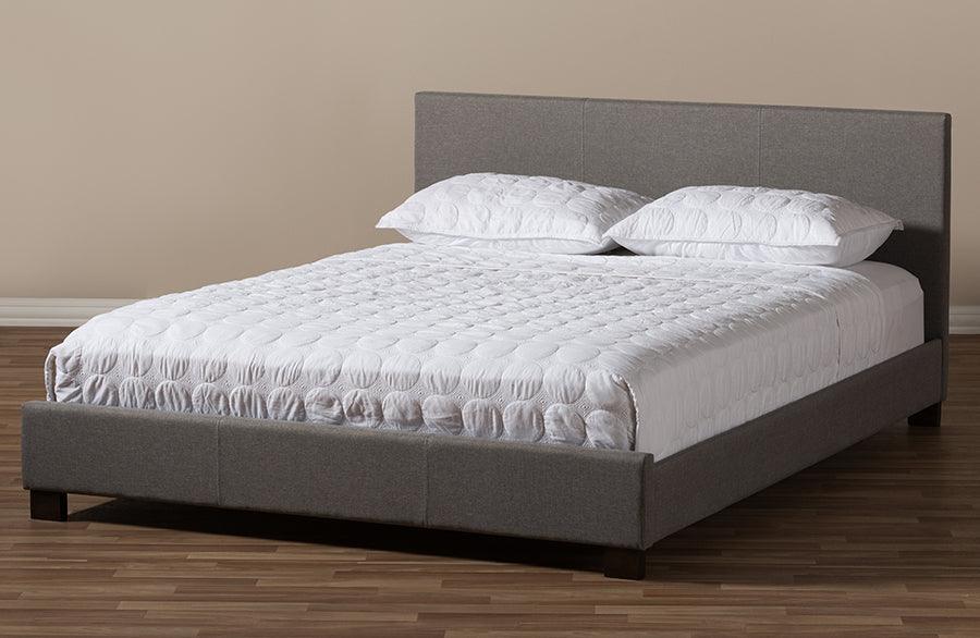 Wholesale Interiors Beds - Elizabeth Full Bed Gray