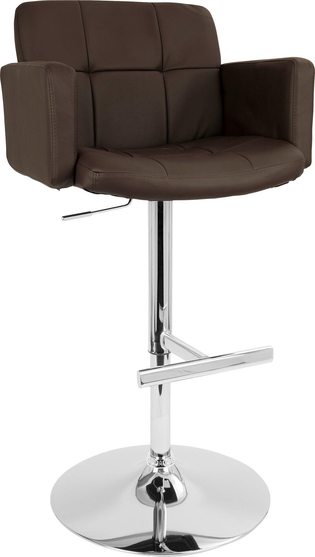 Lumisource Barstools - Stout Barstool Brown