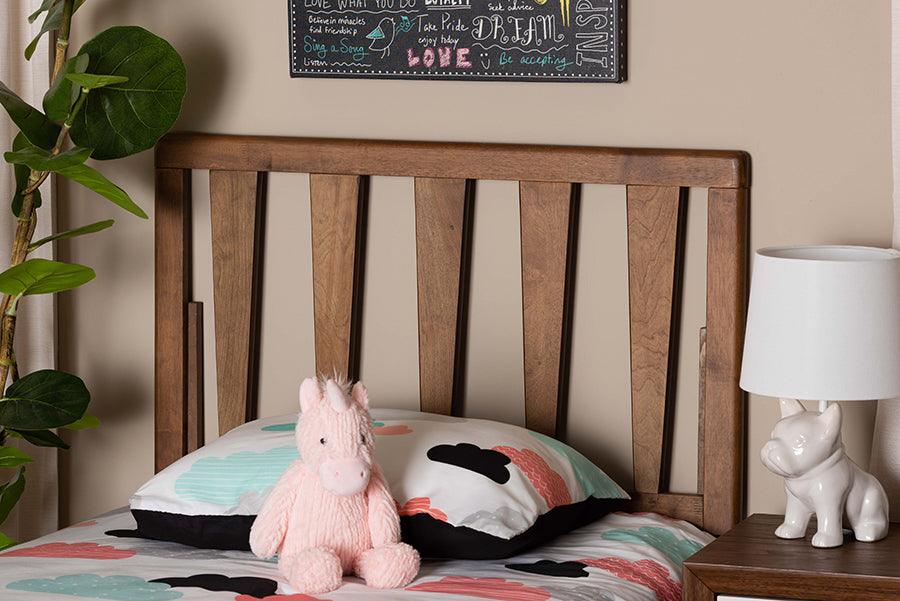 Wholesale Interiors Headboards - Duncan Twin Headboard Ash Walnut