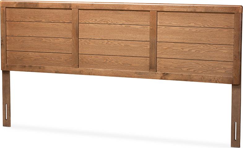 Wholesale Interiors Headboards - Seren King Headboard Ash Walnut