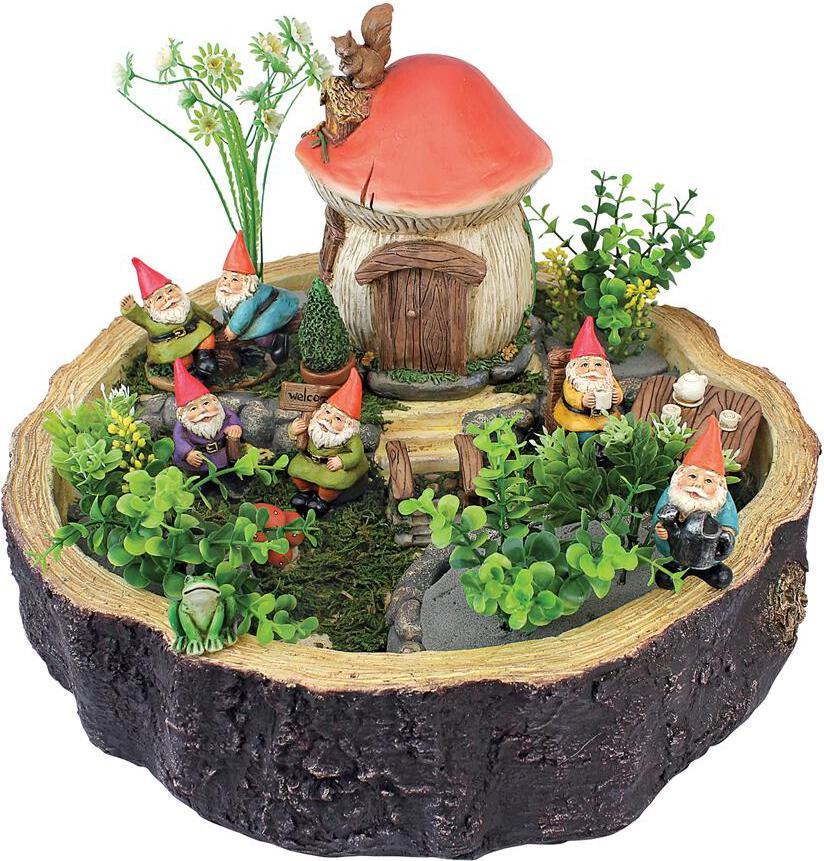 Design Toscano Gnomes - Tiny Forest Gnome Friends