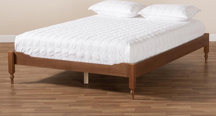 Wholesale Interiors Beds - Laure Full Bed Ash Walnut