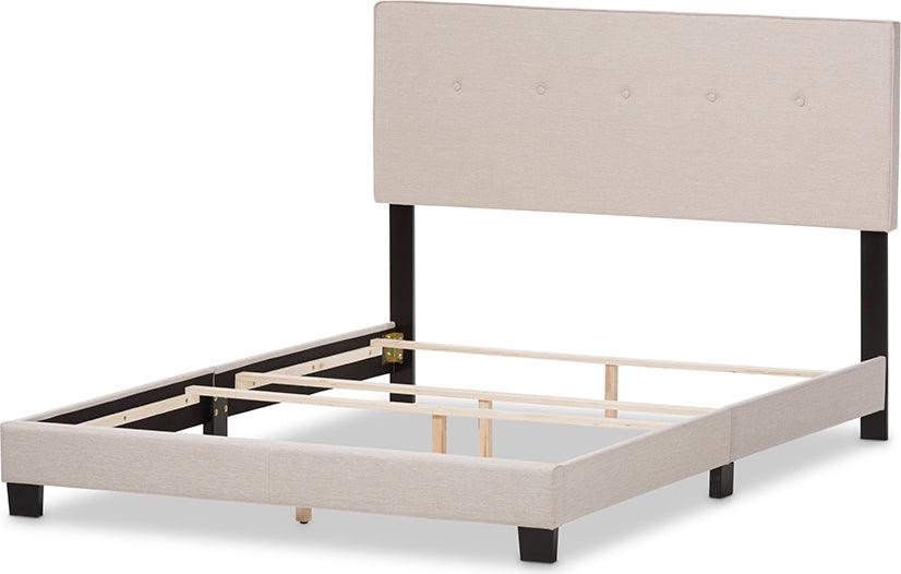 Wholesale Interiors Beds - Hampton Full Bed Light Beige