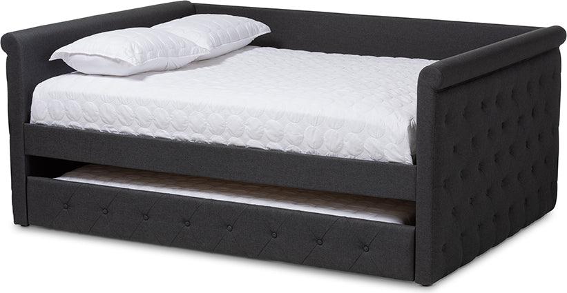 Wholesale Interiors Daybeds - Alena 86.22" Daybed Dark Gray