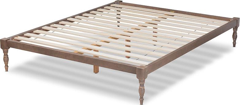 Wholesale Interiors Beds - Iseline Full Bed Antique Oak
