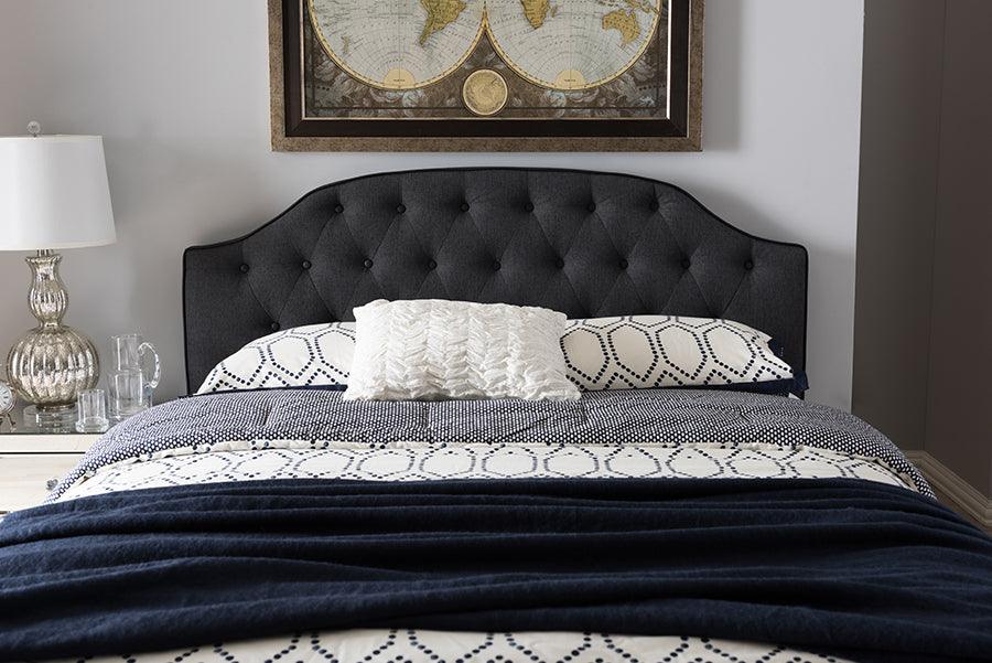 Wholesale Interiors Headboards - Windsor Queen Headboard Dark Gray