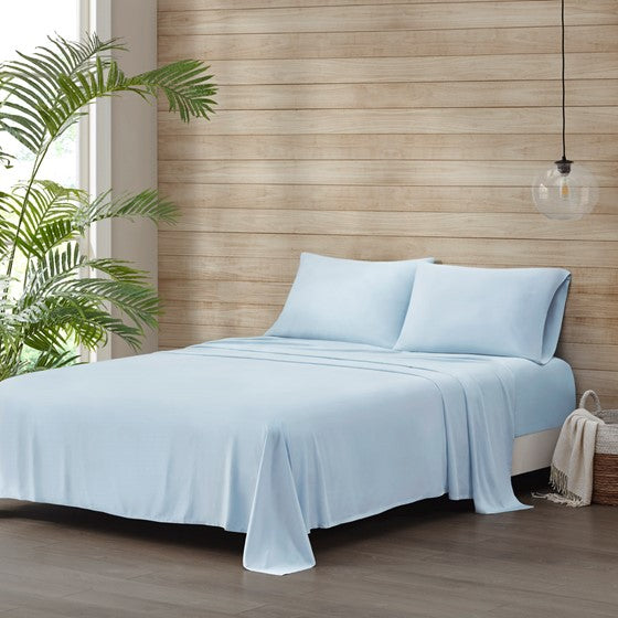 Olliix.com Sheets & Sheet Sets - Sheet Set Blue Twin