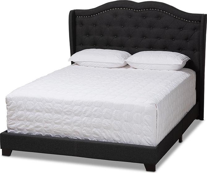 Wholesale Interiors Beds - Aden King Bed Charcoal Gray