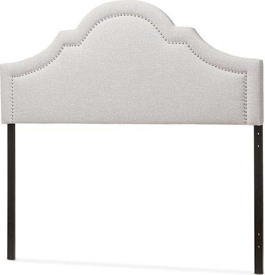 Wholesale Interiors Headboards - Rita King Headboard Grayish Beige