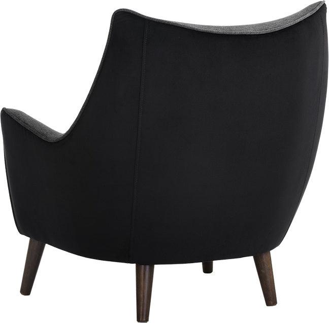 SUNPAN Accent Chairs - Sorrel Lounge Chair Polo Club Kohl Gray & Abbington Black