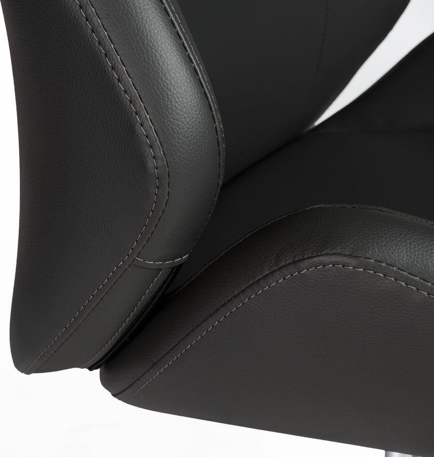 Euro Style Task Chairs - Bergen Low Back Office Chair w/o Armrests Black