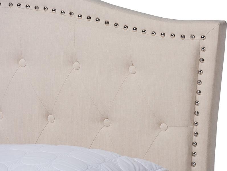 Wholesale Interiors Beds - Felisa King Bed Beige