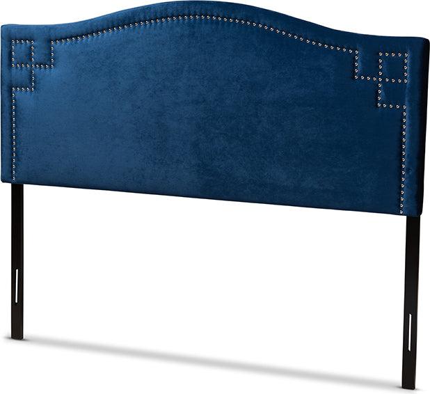 Wholesale Interiors Headboards - Aubrey Queen Headboard Royal Blue