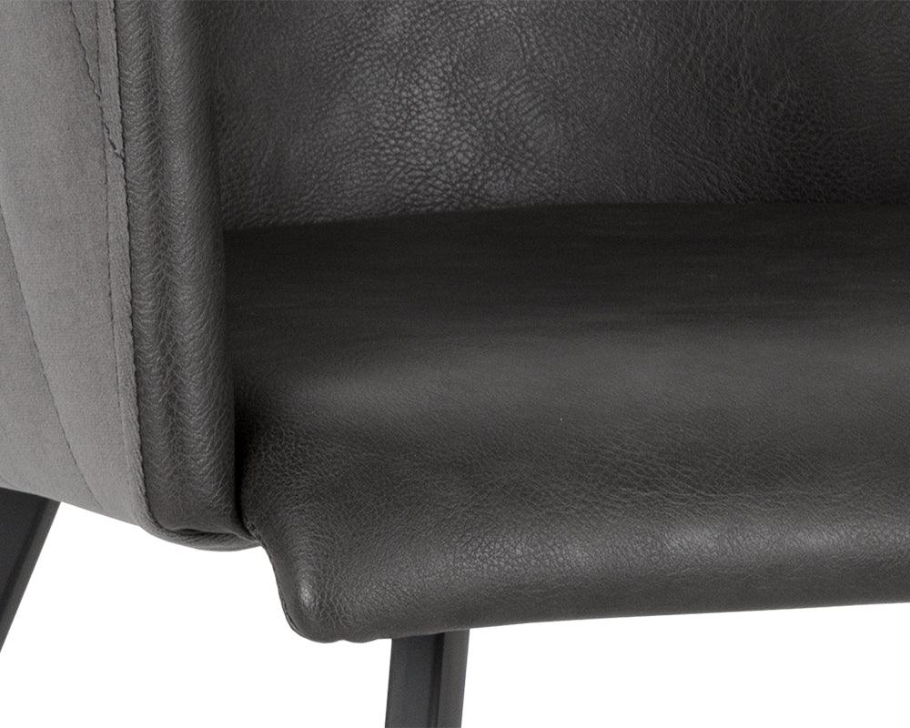SUNPAN Dining Chairs - Griffin Dining Armchair - Town Grey / Roman Grey