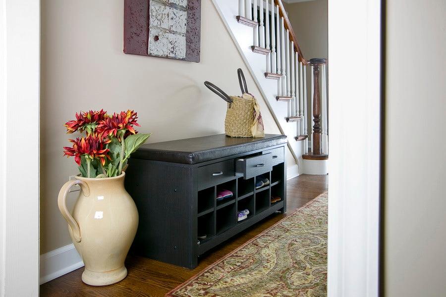 Wholesale Interiors Benches - Espresso Entryway Bench