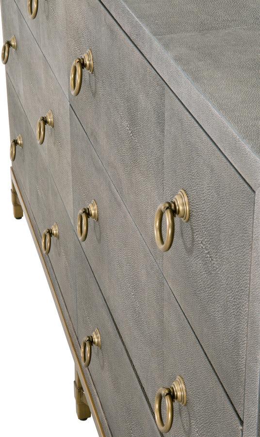Essentials For Living Dressers - Strand Shagreen 6-Drawer Double Dresser